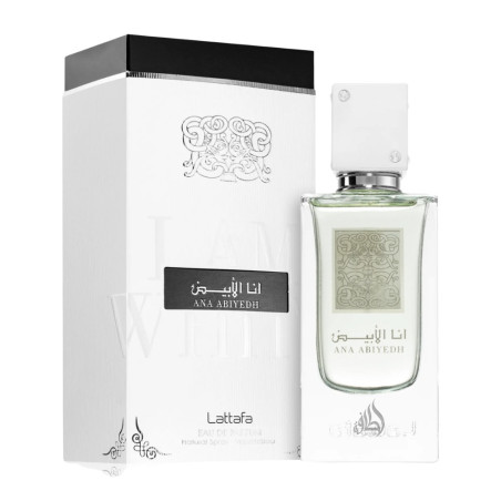 Eau de Parfum Lattafa Ana Abiyedh - unisex - 60ml · Smarty Paris Beauté